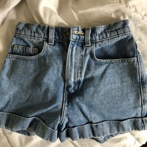 *SOLD*American Apparel Jean Shorts